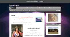 Desktop Screenshot of healingangels.co.uk